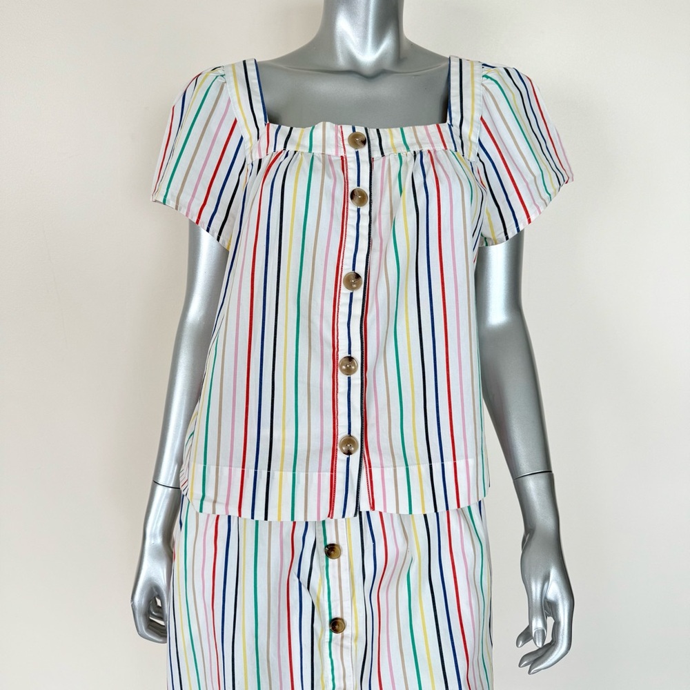 J.Crew 2 pieces women costume top/skirt Retail 165$ - Picture 2 of 10